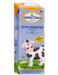 Leite Sta Clara 1L semidesnatado