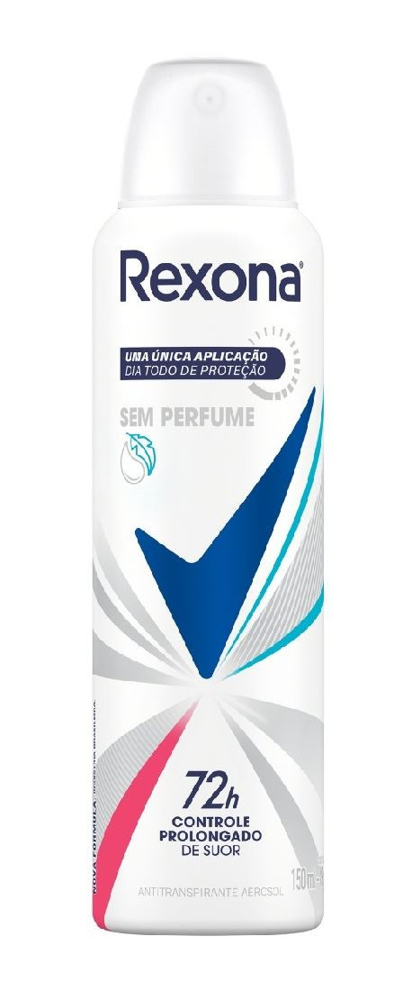 DESOD AEROSOL REXONA F S/ PERFUME 150ML