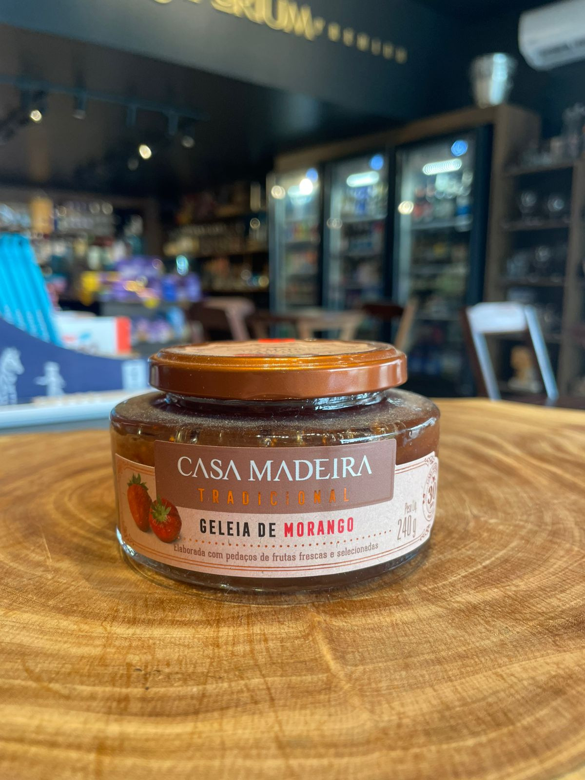 Casa Madeira Geleia Tradicional de Morango