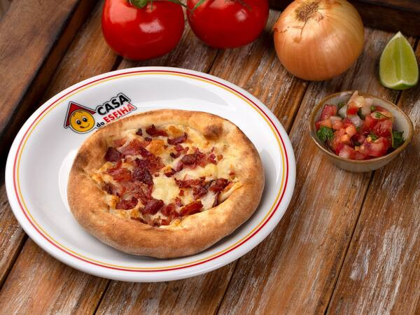 Esfiha de Bacon