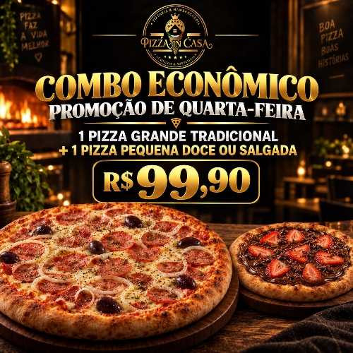 Quarta-Feira: Combo Econômico