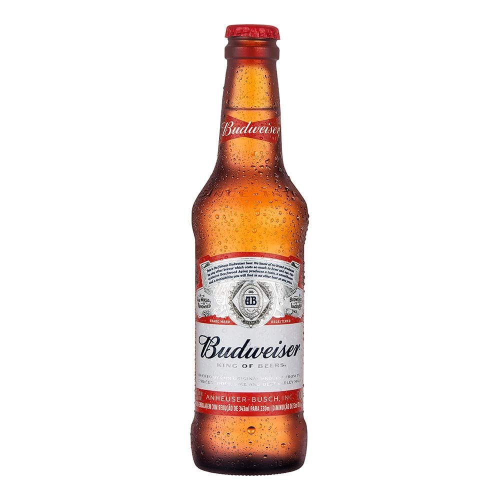 CERVEJA BUDWEISER LN 330ML