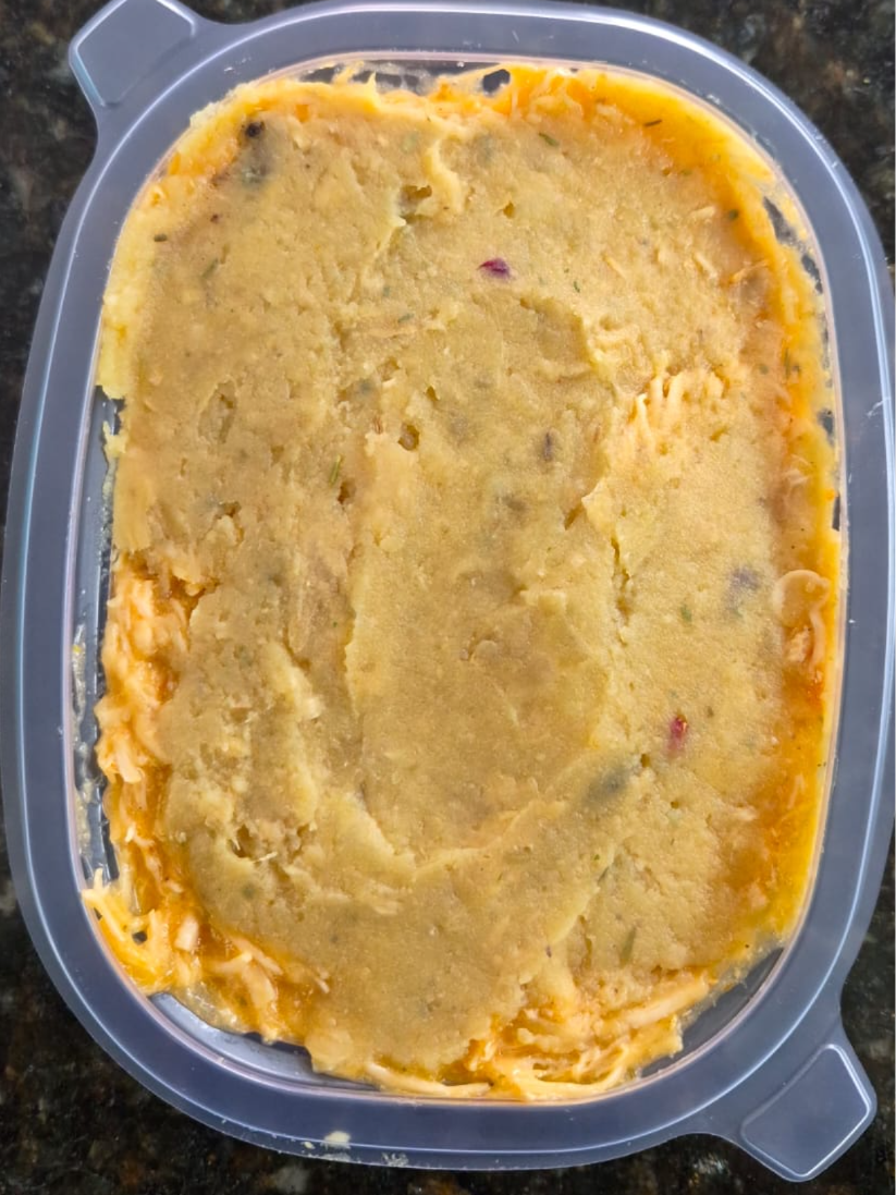 ESCONDIDINHO BATATA DOCE COM FRANGO 320 GRAMAS (Congelado)