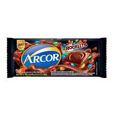 Choc. barra Arcor Rocklets 80g
