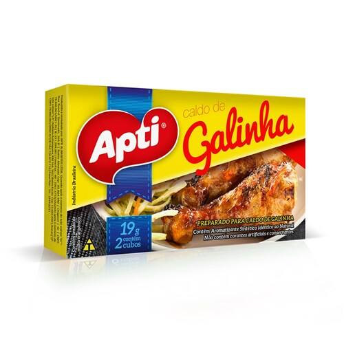 Caldo Apti Galinha Embalagem 19g