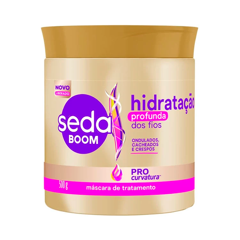 MASCARA SEDA BOOM HIDRATAÇAO PROFUNDA 500G