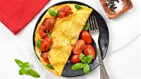 Omelete de Tomate(Foto Ilustrativa)