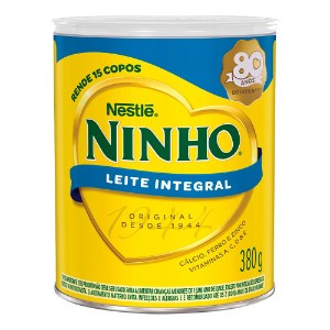 LEITE EM PÓ NINHO INTEGRAL LATA 380G