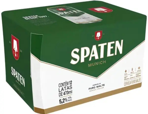 Pack Spaten Latão 473ml C/12
