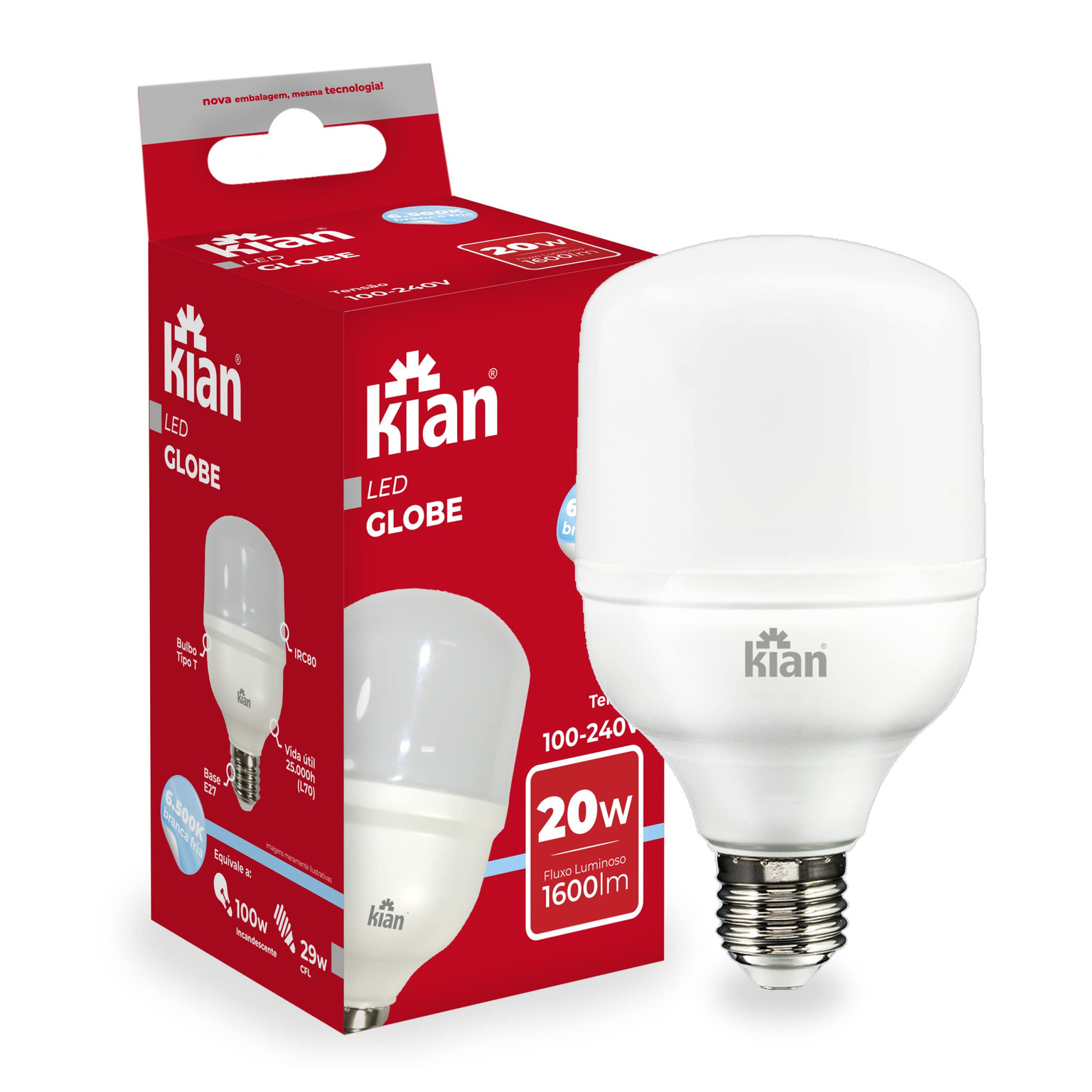 Lampada Kian de led 20w