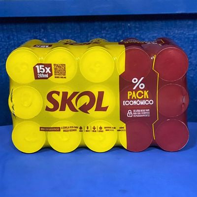 SKOL LT 269ML 15UNID.