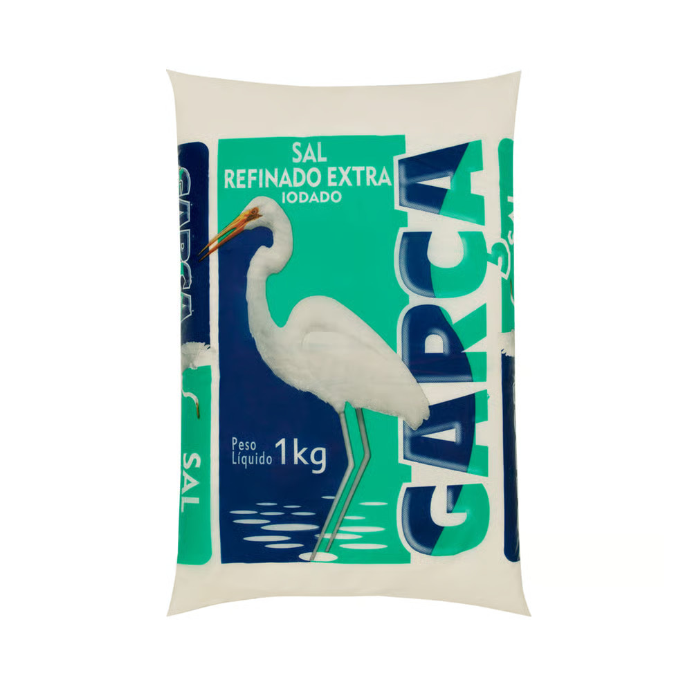 Sal Refinado Garça 1kg