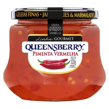 GELEIA QUEENSBERRY PIMENTA VERMELHA VD320G