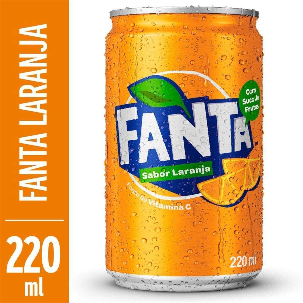 Fanta laranja 220 lm