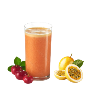 SUCO ACEROLA C/ MARACUJA COPO