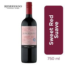 Vinho Tinto Suave Chileno Reservado Sweet Red (Concha Y Toro) 750ml