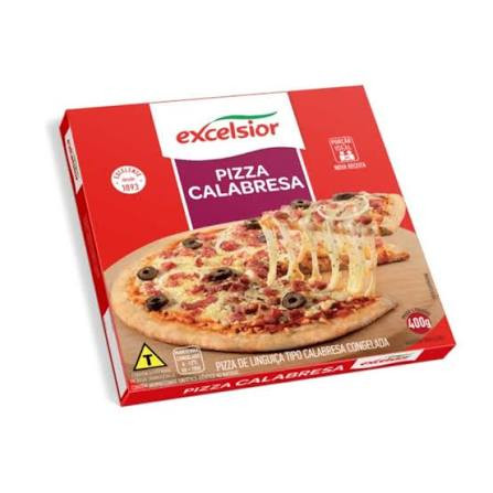 Pizza excelsior 400g calabresa 