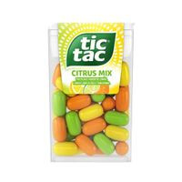 Tic Tac Citrus Max Pastilhas Sabor Limão, Limão-lima Àcida e Tangerina