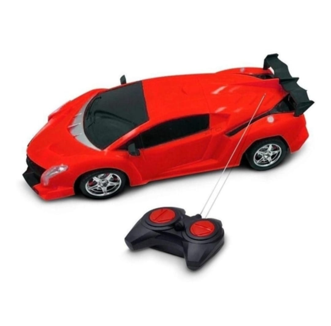 BRINQUEDO CARRO COM CONTROLE REMOTO 3 FUNÇÕES
