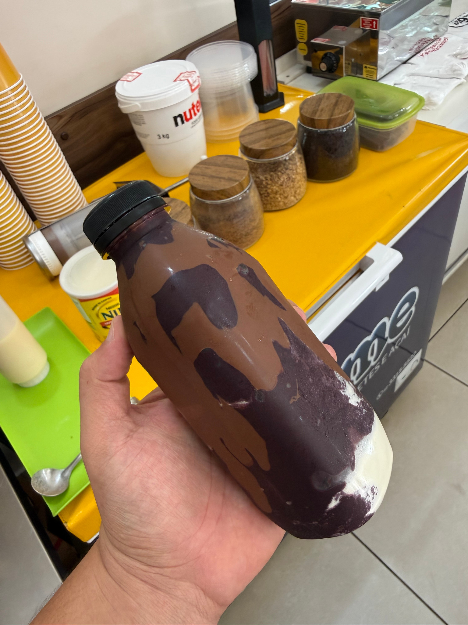 Creme de avelã com Ninho