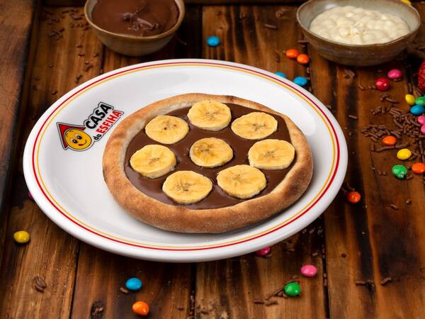 Esfiha de Chocolate c/ Banana