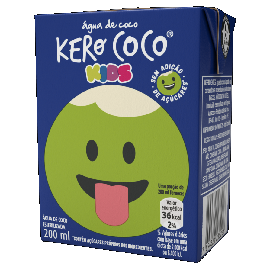 AGUA DE COCO KERO COCO KIDS 200ML 32812