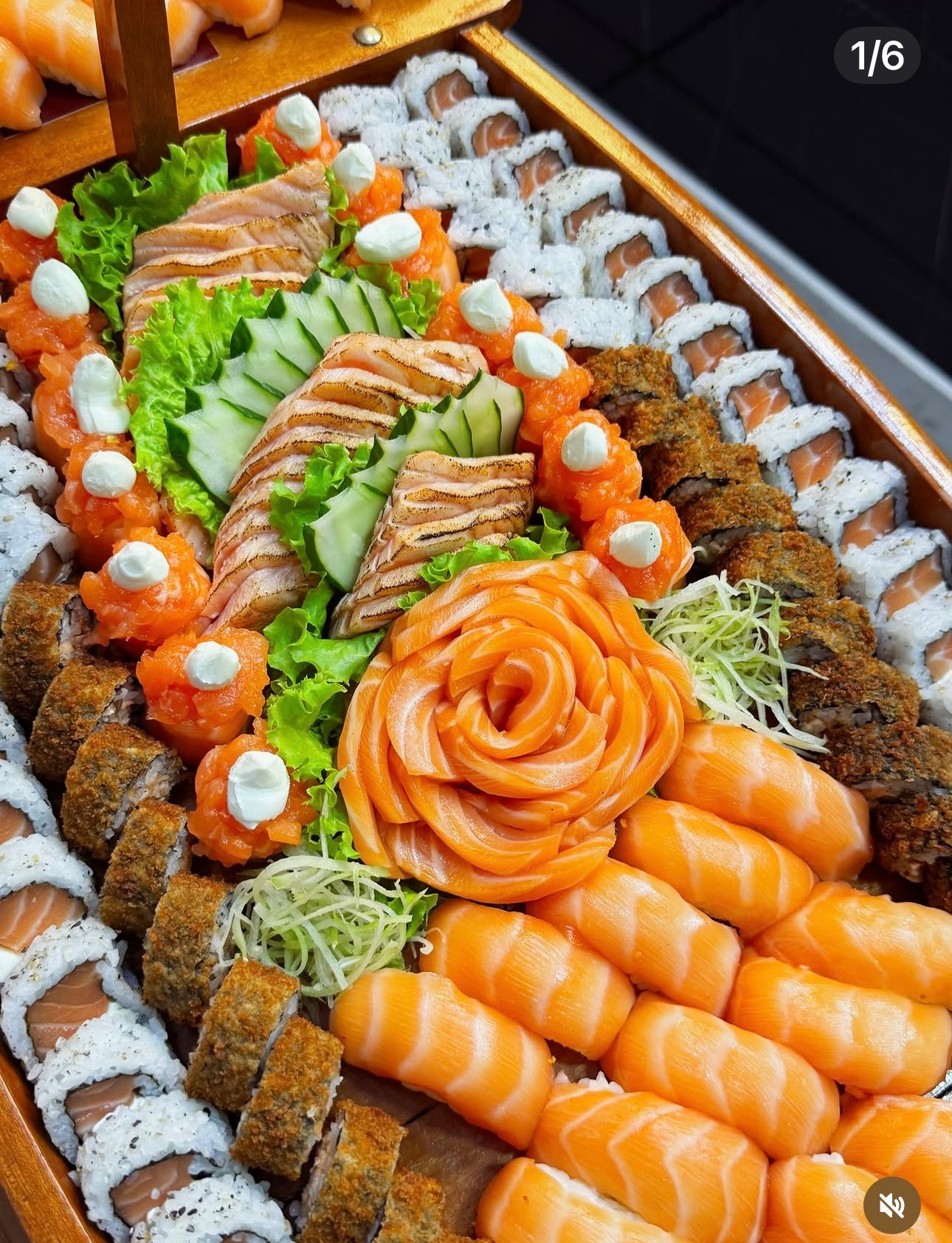 Combinado salmão ( 4 pessoas)