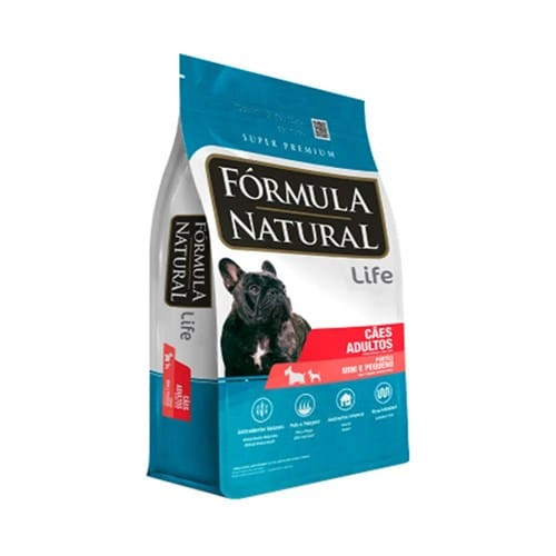 Ração Formula Natural Life Cães Adultos Raças Mini e Pequena 15kg