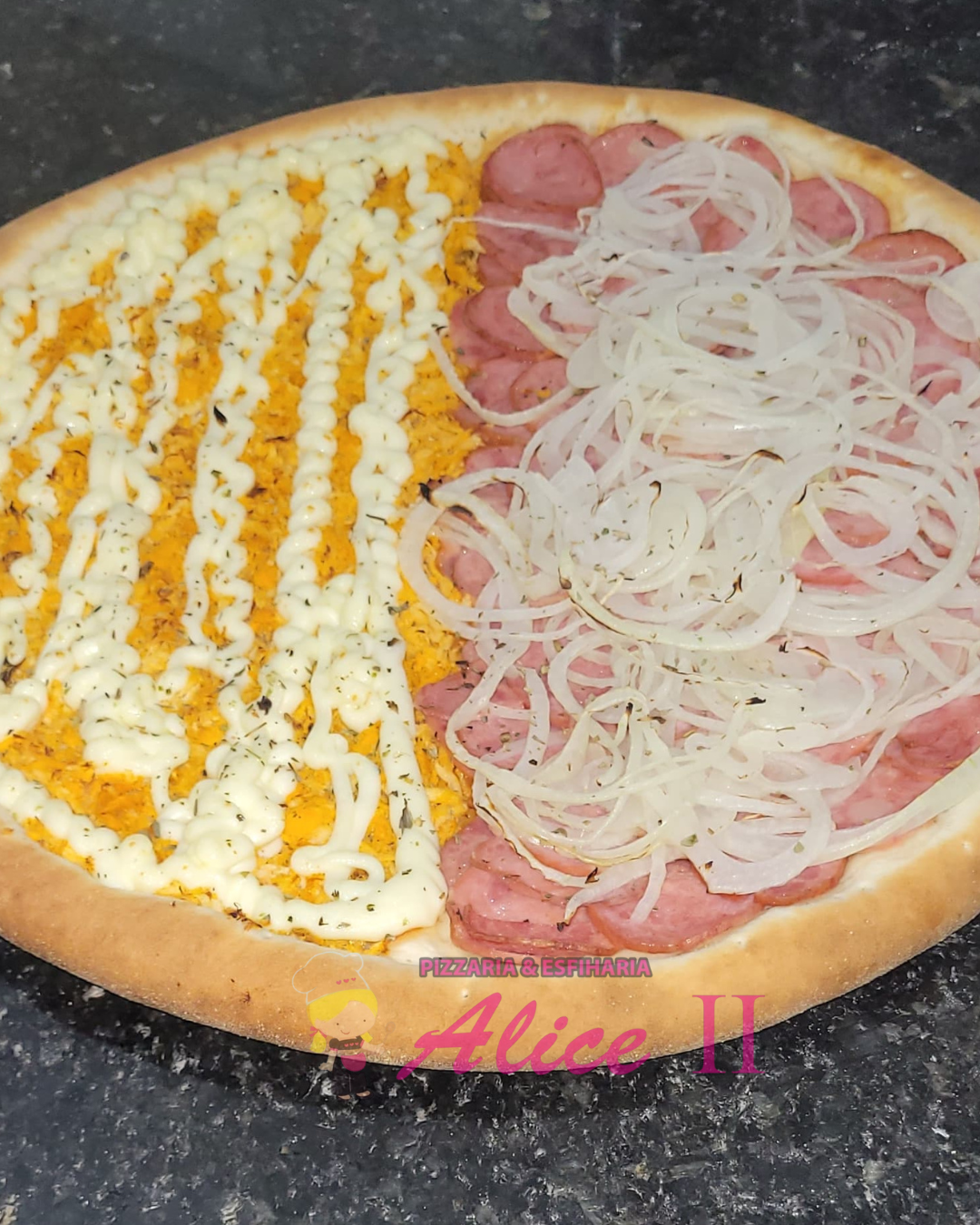 PIZZA GRANDE - 2 SABORES
