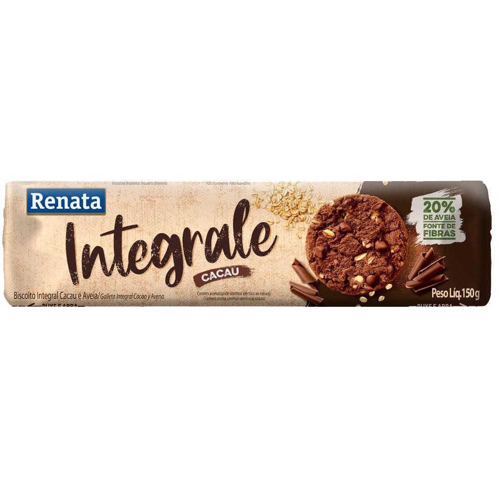BISC INTEGRALE RENATA CACAU E AVEIA 150G