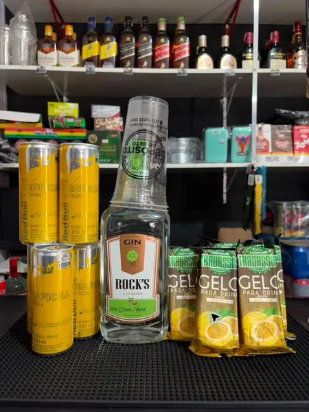 COMBO ROCKS GIN VERDE 1L