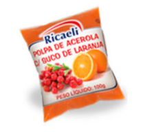 POLPA LARANJA COM ACEROLA 100G