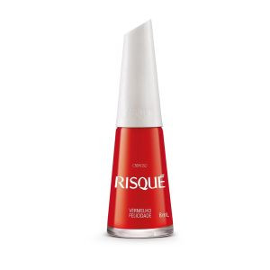 ESMALTE RISQUE VERMELHO FELICIDADE 8ML