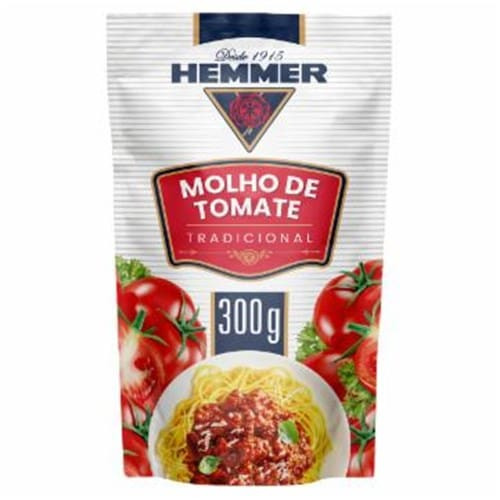 Molho de Tomate Tradicional Hemmer 300g