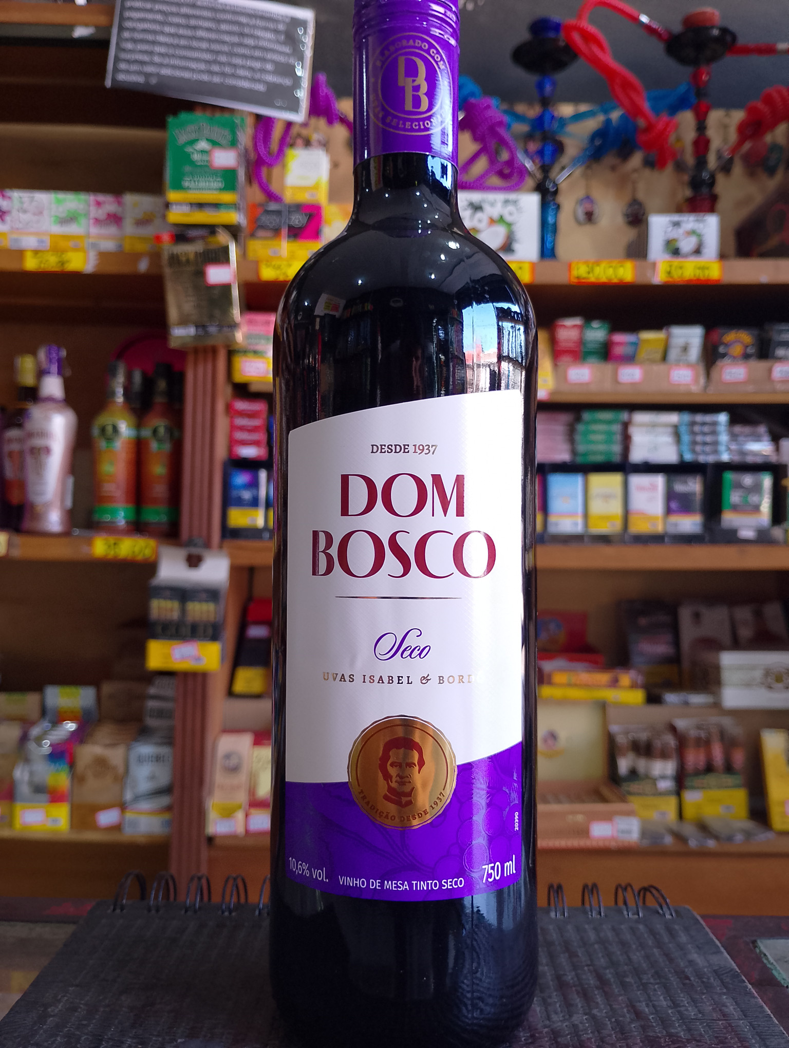 VINHO DOM BOSCO TINTO SECO 750ML
