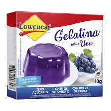 Gelatina Lowçucar Uva 10g