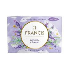 SABONETE FRANCIS LAVANDA E ÂMBAR 90G