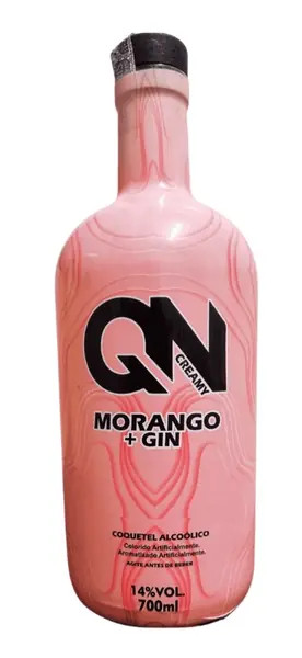 Licor Qn Morango + Gin 700ml