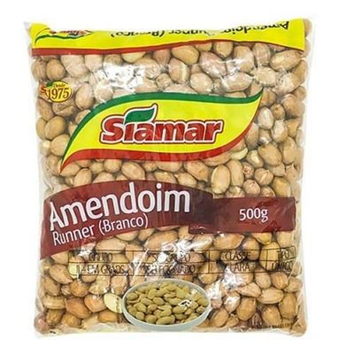 Amendoim Branco Siamar 500g