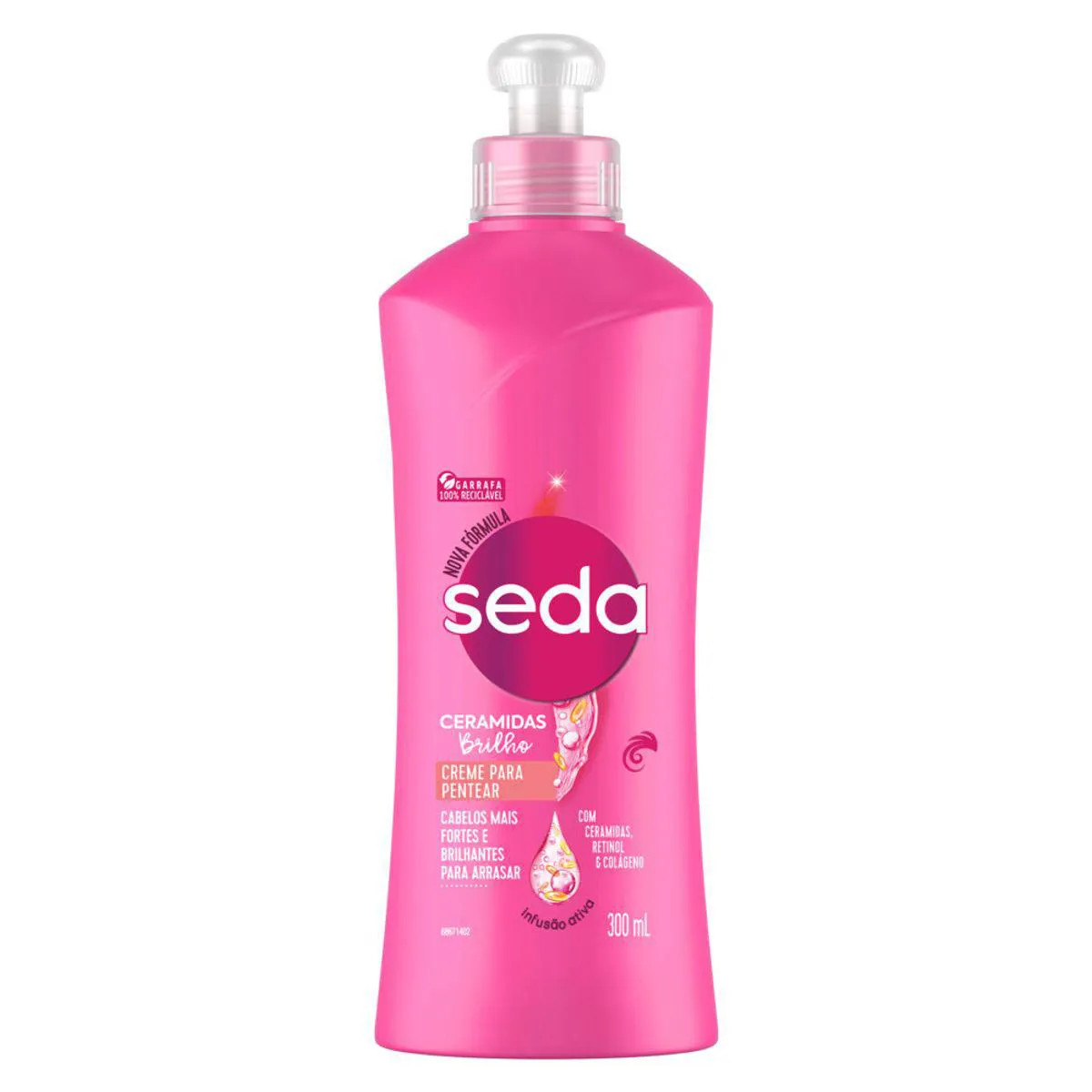 Creme De Pentear Seda Ceramidas 300ml
