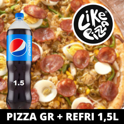 1 PIZZA FAMILIA (40CM) + 1 REFRI 1,5L