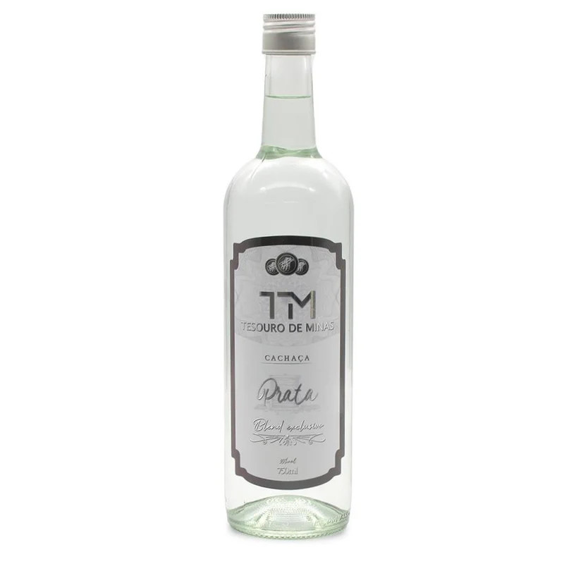 CACHAÇA TESOURO DE MINAS PRATA 750ML