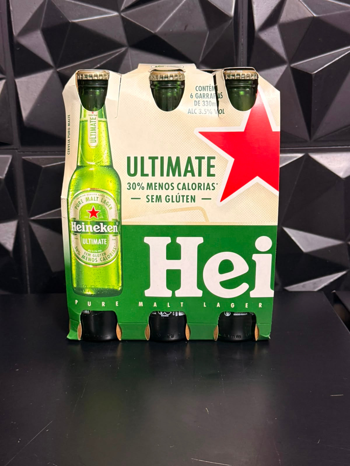 FARDO SIX LONG NECK HEINEKEN SEM GLÚTEN 330ML 