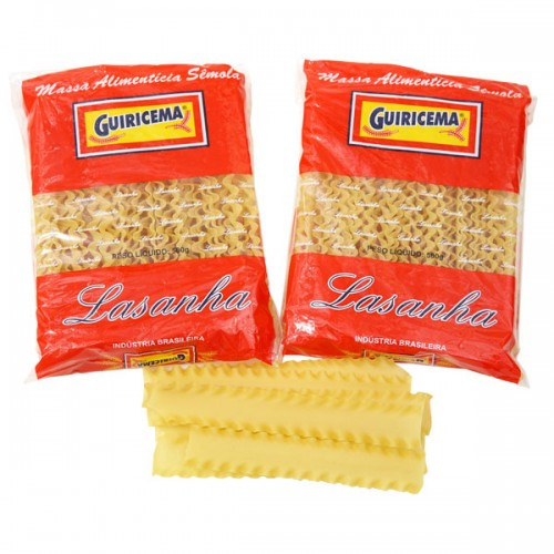 macarrão para lasanha guiricema 500g