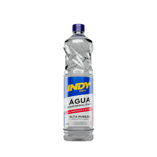 Agua Desmineralizada Indy Cryl 1l