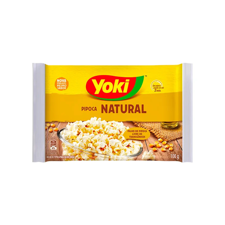 Pipoca Micro Yoki Nat 100g