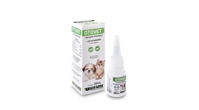 OTOVET Solução otológica. 20mL.