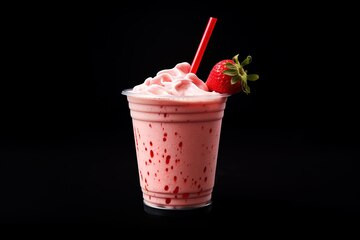Creme morango 500ml