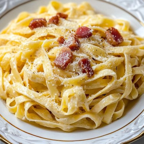FETTUCCINE CARBONARA