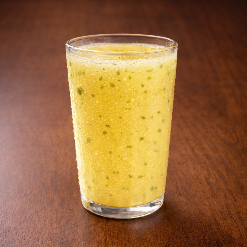 Suco de Abacaxi com Hortelã